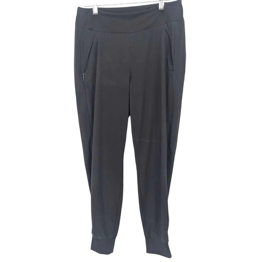 Athleta Brooklyn‎ Jogger Pants Womens 6 Black Athleisure Comfort Active Casual